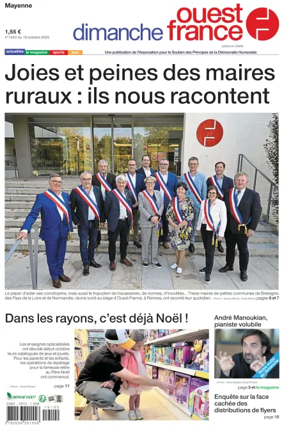 Cover of Dimanche Ouest France (Mayenne)