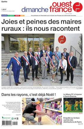 Cover of Dimanche Ouest France (Sarthe)