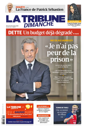 Cover of La Tribune Dimanche (France)