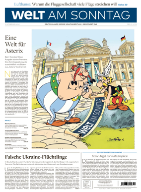 Cover of Welt am Sonntag