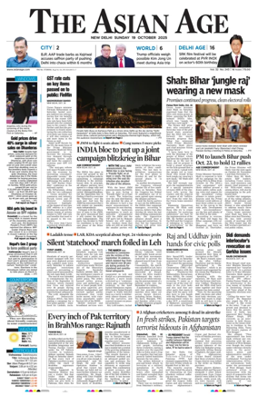 Cover of The Asian Age
