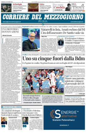 Cover of Corriere del Mezzogiorno (Puglia)