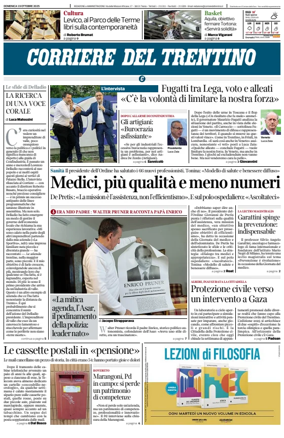 Cover of Corriere del Trentino