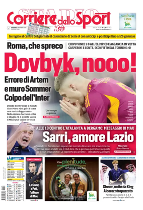 Cover of Corriere dello Sport (Lazio)