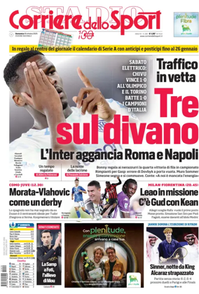 Cover of Corriere dello Sport