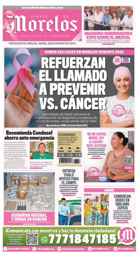 Cover of Diario de Morelos