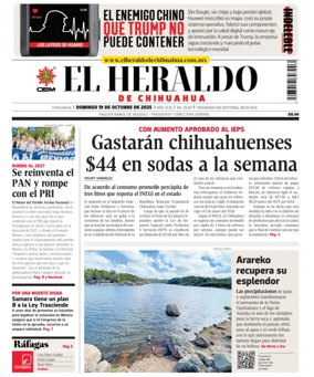 Cover of El Heraldo de Chihuahua