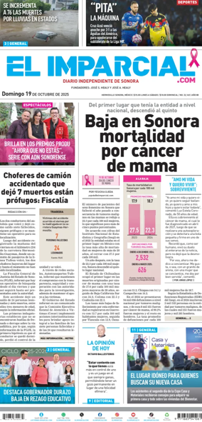 Cover of El Imparcial