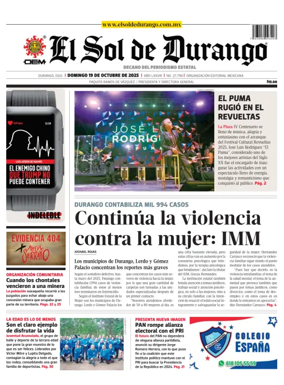Cover of El Sol de Durango