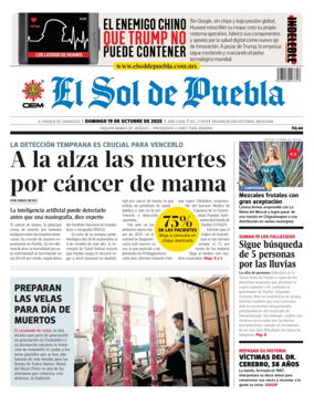 Cover of El Sol de Puebla