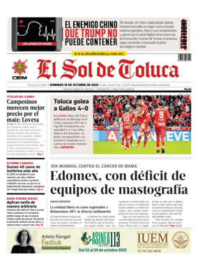Cover of El Sol de Toluca