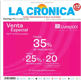 Cover of La Crónica