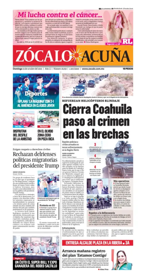 Cover of Zócalo Acuña