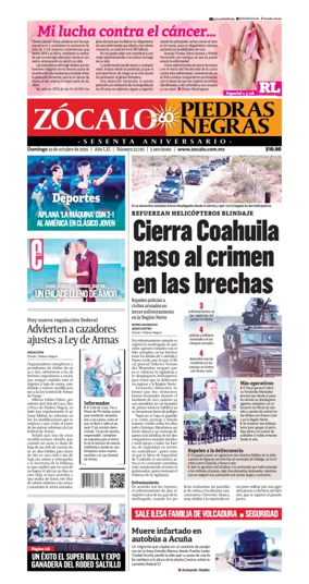 Cover of Zócalo Piedras Negras