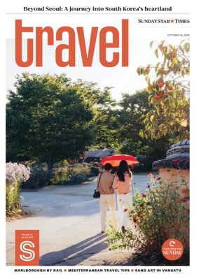 Cover of Sunday Star Times Travel