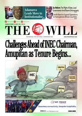 Cover of THEWILL NEWSPAPER