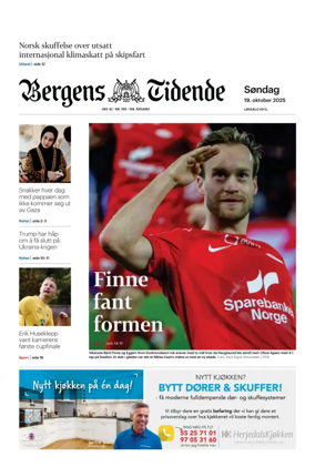 Cover of Bergens Tidende