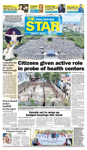 Cover of The Philippine Star