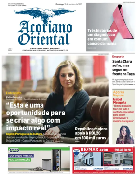 Cover of Acores Magazine