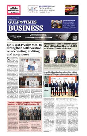 Cover of Gulf Times Business
