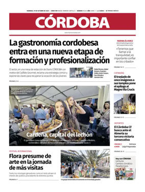 Cover of Diario Córdoba