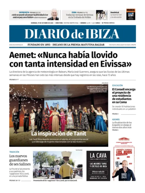 Cover of Diario de Ibiza