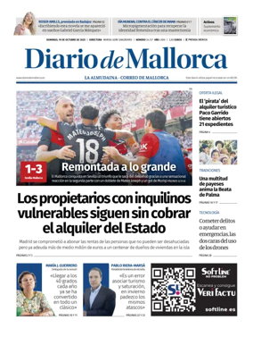 Cover of Diario de Mallorca