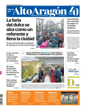 Cover of Diario del Alto Aragón