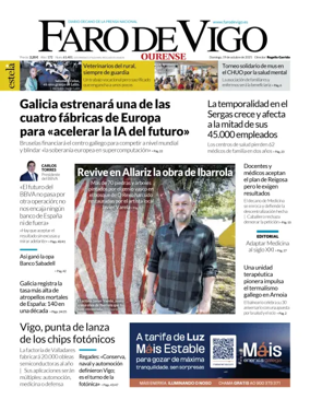 Cover of Faro de Vigo (Ourense)