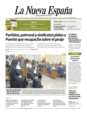 Cover of La Nueva España