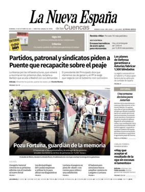 Cover of La Nueva España (Cuencas)