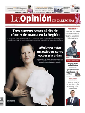Cover of La Opinion de Murcia (Cartagena)