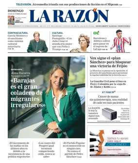Cover of La Razon (Levante)