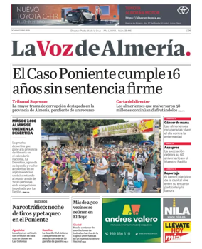 Cover of La Voz de Almería