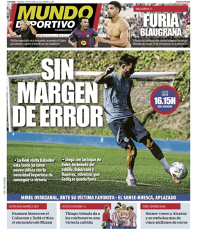 Cover of Mundo Deportivo (Gipuzkoa)
