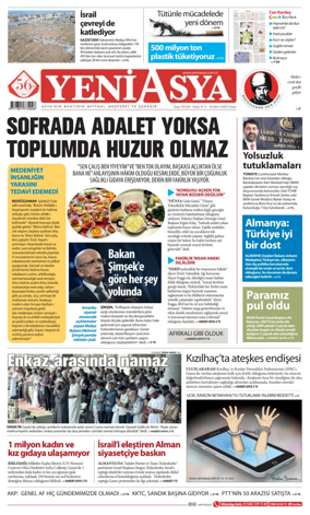 Cover of Yeni Asya
