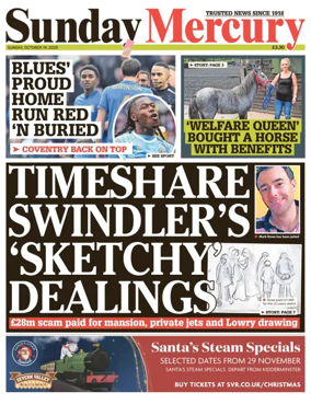 Cover of Sunday Mercury