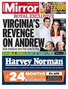 Cover of Sunday Mirror (Northern Ireland)