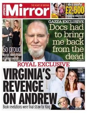 Cover of Sunday Mirror