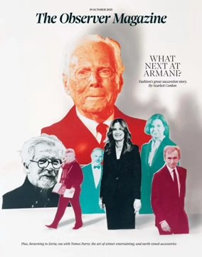 Cover of The Observer Magazine