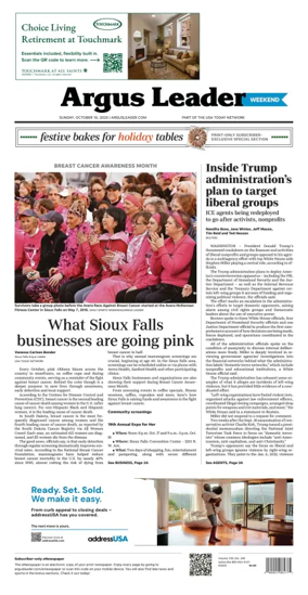 Cover of Argus Leader