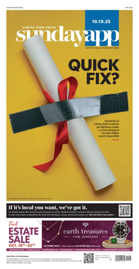 Cover of Asbury Park Press