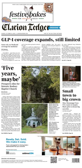 Cover of Clarion Ledger