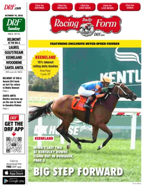 Cover of Daily Racing Form National Digital Edition