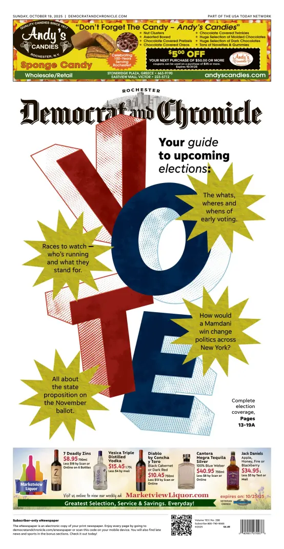 Cover of Democrat and Chronicle