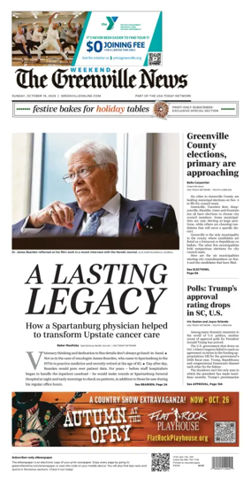 Cover of The Greenville News