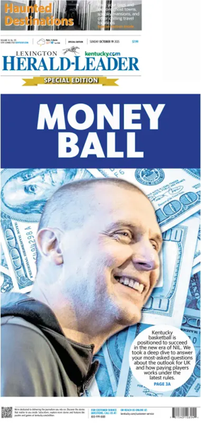 Cover of Lexington Herald-Leader (Sunday)