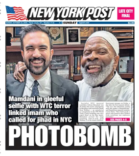 Cover of New York Post