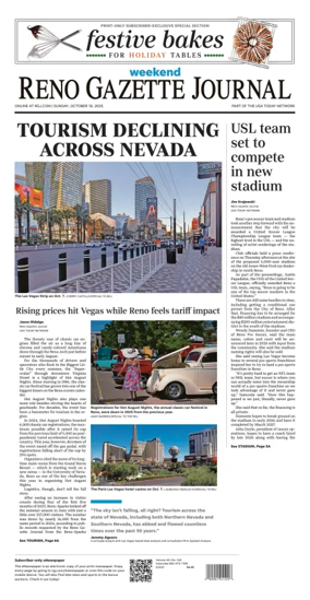 Cover of Reno Gazette Journal