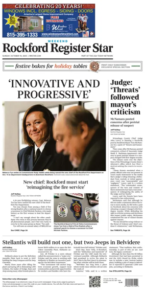 Cover of Rockford Register Star